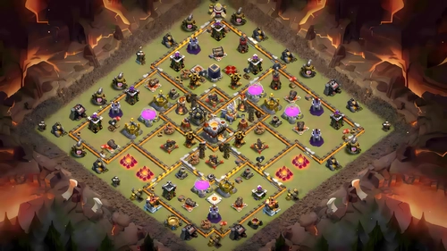 best-clash-of-clans-base-town-hall-11-war-link-basescoc - war base - town hall 11
