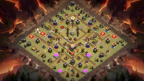 best-th11-defense-base-link-basescoc - war base - town hall 11