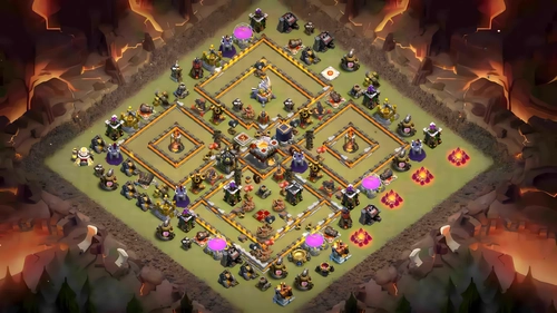 clash-of-clans-anti-3-stars-design-town-hall-11-basescoc - war base - town hall 11