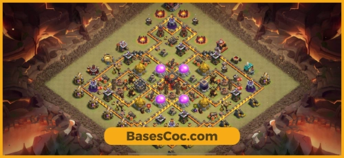 TH10 war Base