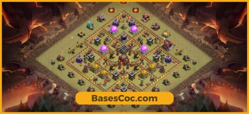 TH10 war Base