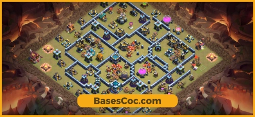 TH13 war Base