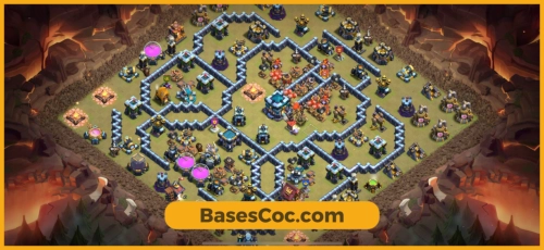 TH13 war Base