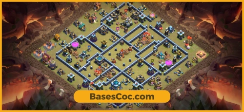 TH13 war Base