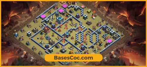 TH13 war Base