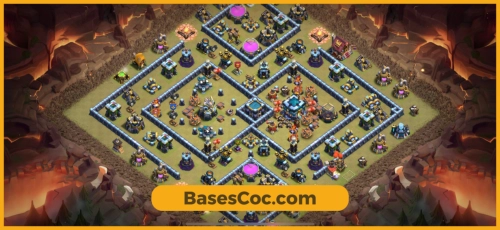 TH13 war Base