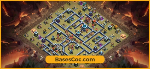 TH13 war Base