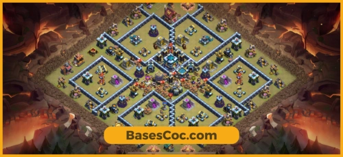 TH13 war Base