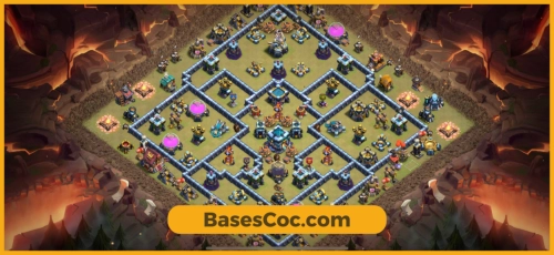 TH13 war Base