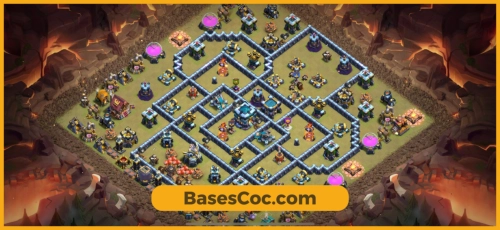 TH13 war Base