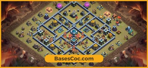 TH13 war Base