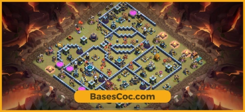 TH13 war Base