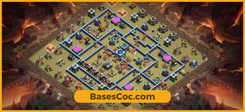 TH13 war Base