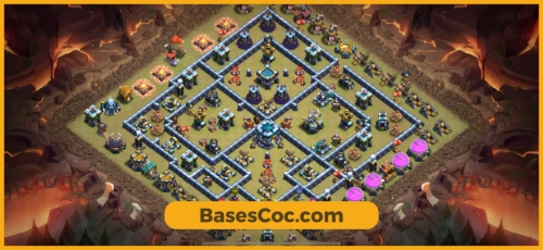 TH13 war Base