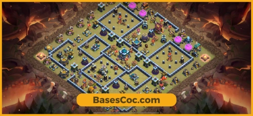 TH13 war Base