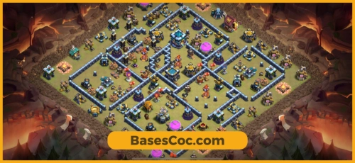 TH13 war Base