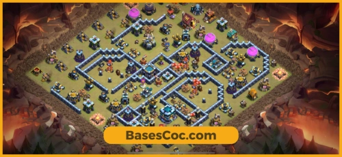 TH13 war Base