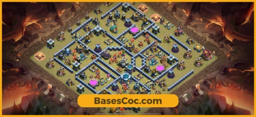 TH13 war Base