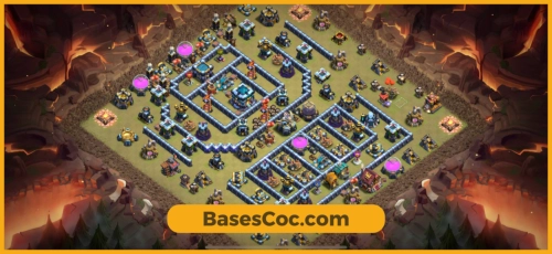 TH13 war Base