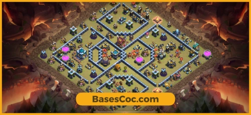 TH13 war Base