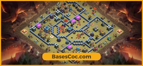TH13 war Base