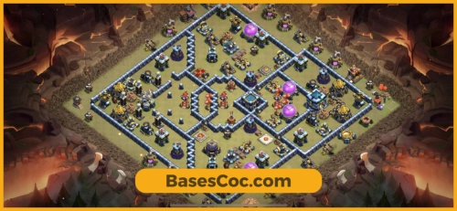 TH13 war Base