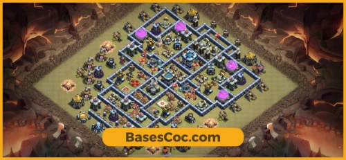 TH13 war Base