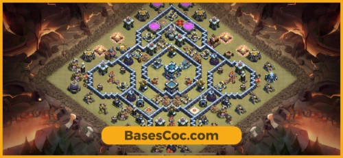 TH13 war Base