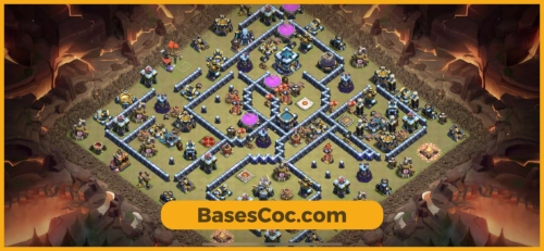 TH13 war Base