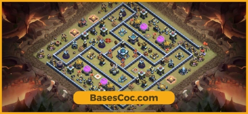 TH13 war Base