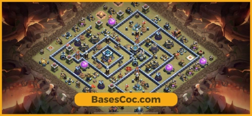 TH13 war Base