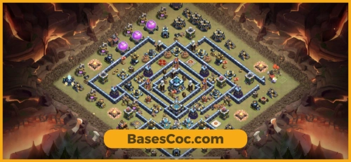 TH13 war Base