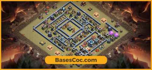 TH13 war Base