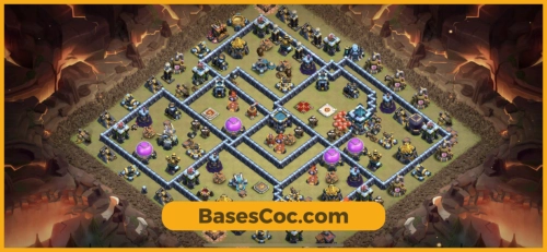 TH13 war Base