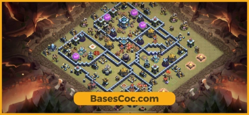 TH13 war Base