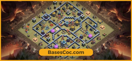 TH13 war Base