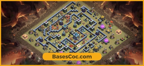 TH13 war Base
