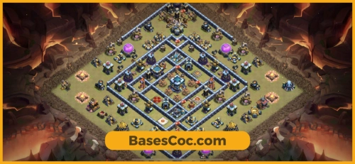 TH13 war Base