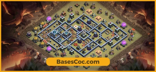 TH13 war Base