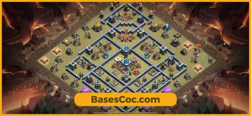 TH13 war Base