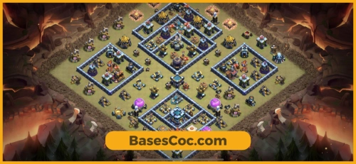 TH13 war Base