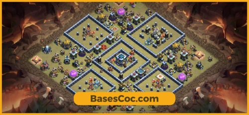 TH13 war Base