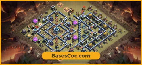 TH13 war Base