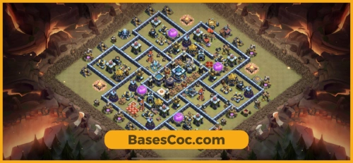 TH13 war Base