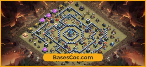 TH13 war Base
