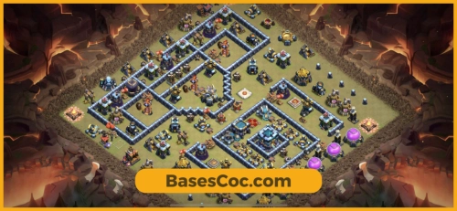 TH13 war Base