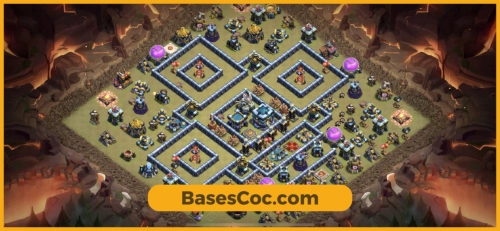 TH13 war Base