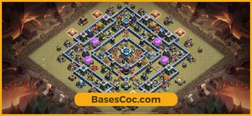 TH13 war Base