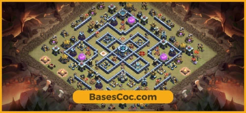 TH13 war Base