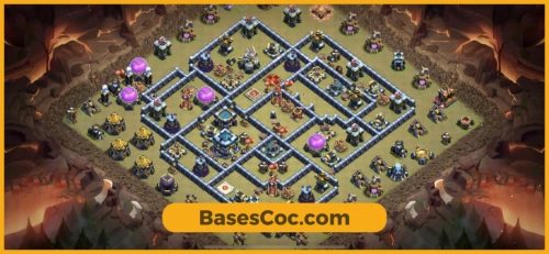 TH13 war Base